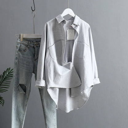 2026 Spring Women Summer Blouse Korean Long Sleeve Womens Tops and Blouses Vintage Women Shirts Blusas Roupa Feminina Tops