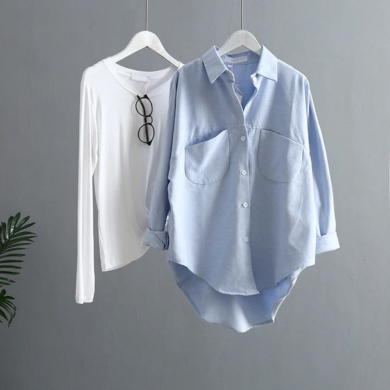 2026 Spring Women Summer Blouse Korean Long Sleeve Womens Tops and Blouses Vintage Women Shirts Blusas Roupa Feminina Tops